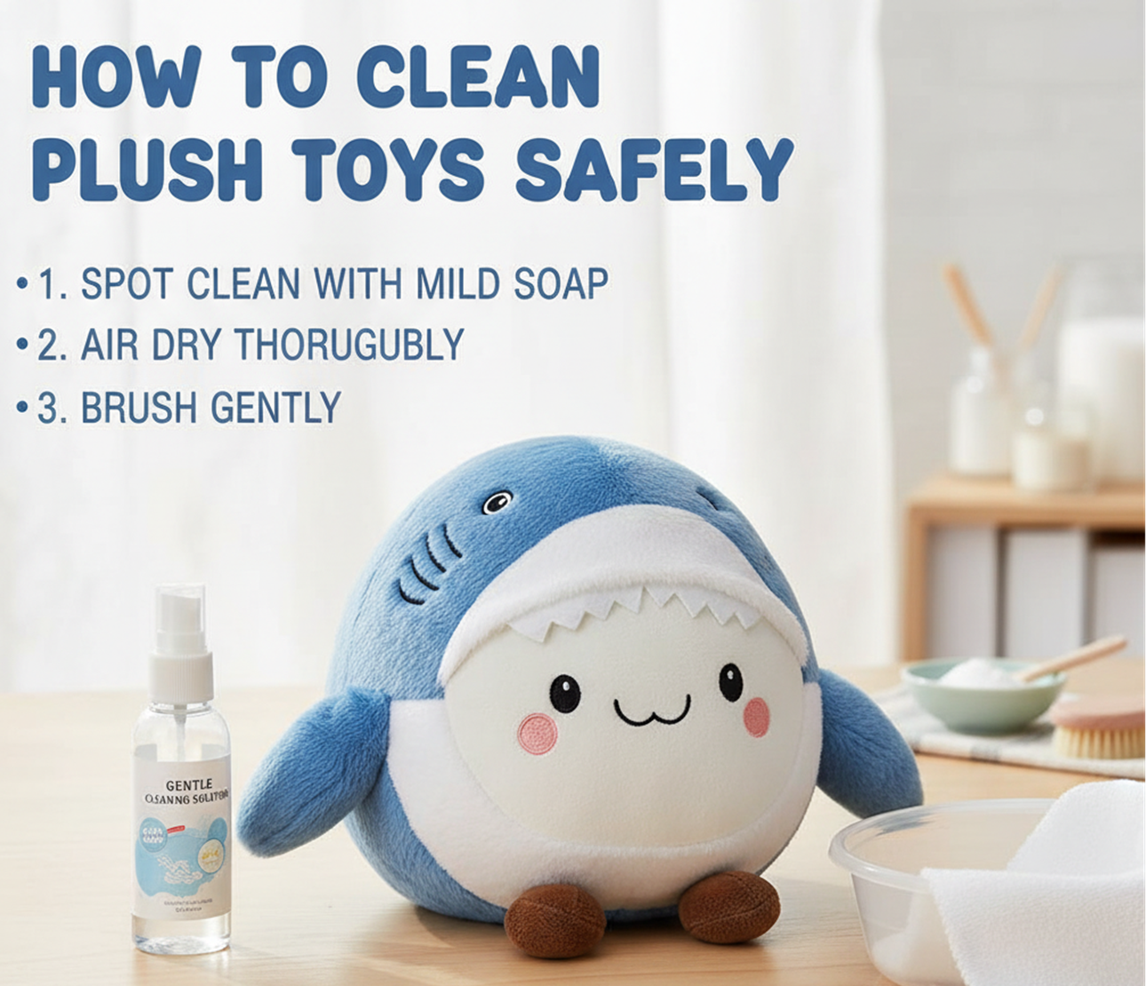 How to Clean Plush Toys Safely: A Step-by-Step Guide