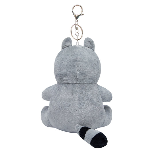 18CM OLAOLA Raccoon Keychain Plush Toys Soft Stuffed Dolls Animals Props Plushies Birthday Gift