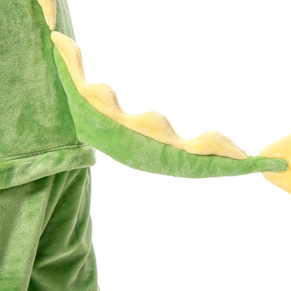 OLAOLA Unisex Adult Plush Oriental Dragon Animals Onesie Pajamas Warm Home One-Piece Sleepwear