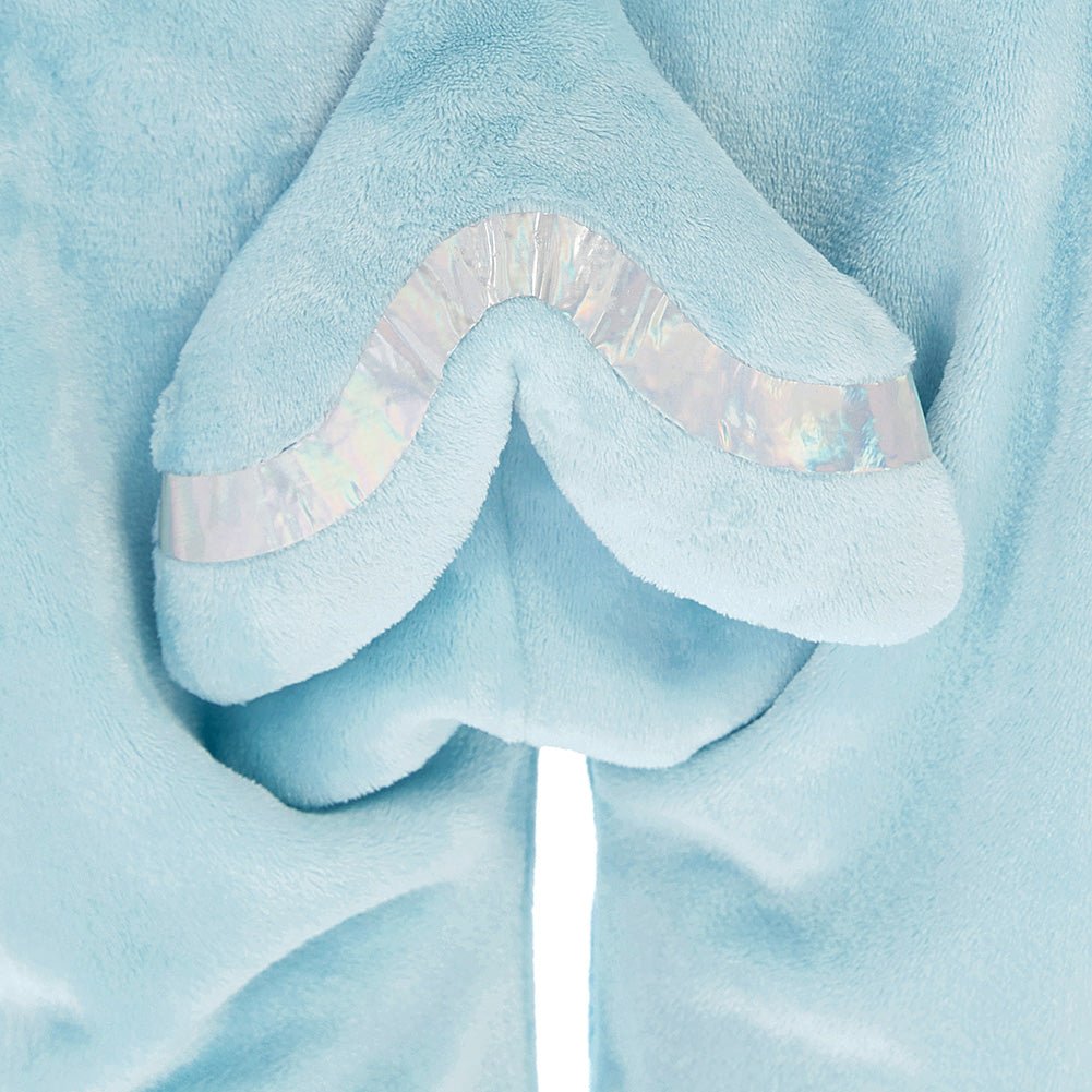 OLAOLA Kids Narwhal Animal Onesie Plush Soft Flannel Warm Home Pajamas One-Piece Sleepwear