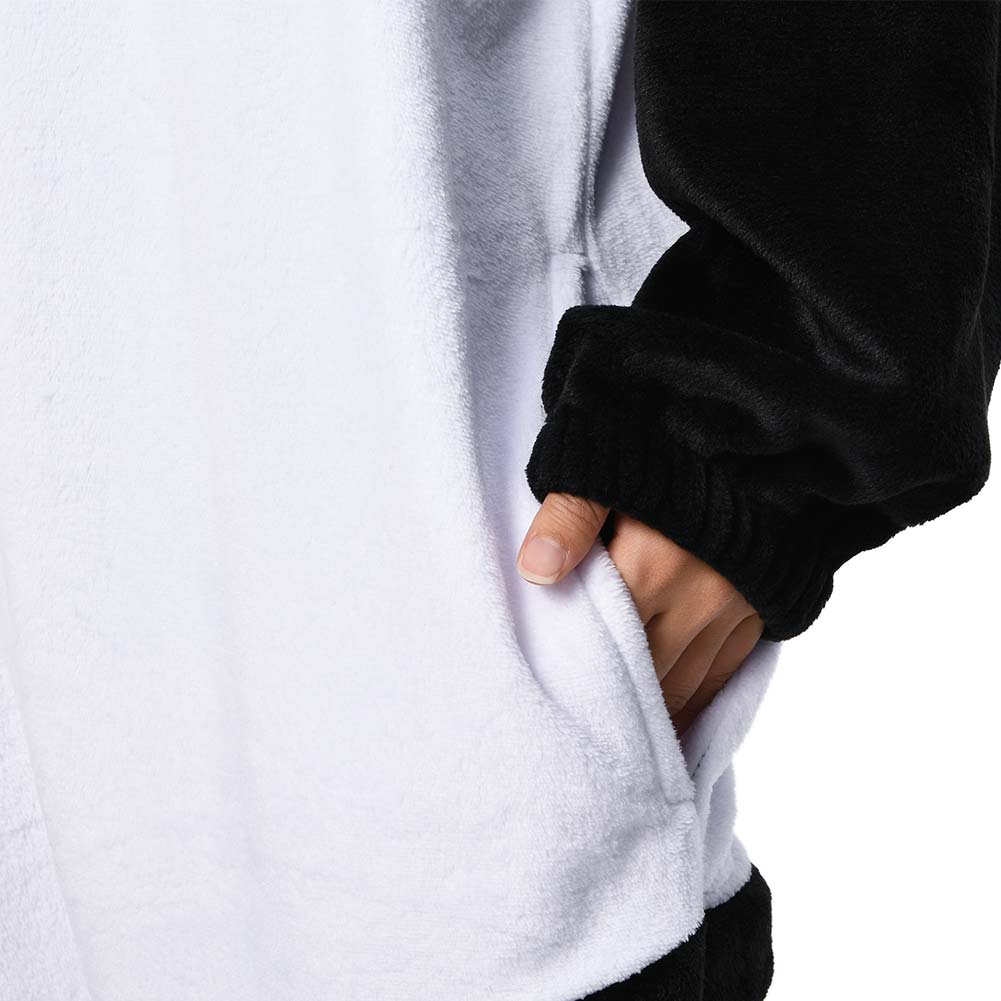 OLAOLA Unisex Adult Plush Giant Panda Animals Onesie Pajamas Warm Home One-Piece Sleepwear