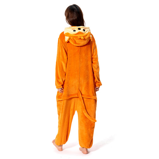 OLAOLA Unisex Adult Plush Monkey Animals Onesie Pajamas Warm Home One-Piece Sleepwear