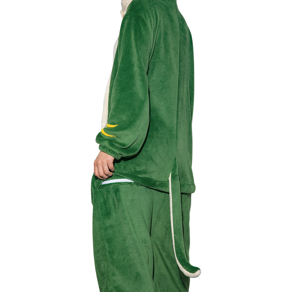 OLAOLA Unisex Adult Plush Snake Animals Onesie Pajamas Warm Home One-Piece Sleepwear