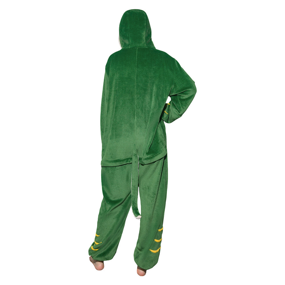 OLAOLA Unisex Adult Plush Snake Animals Onesie Pajamas Warm Home One-Piece Sleepwear