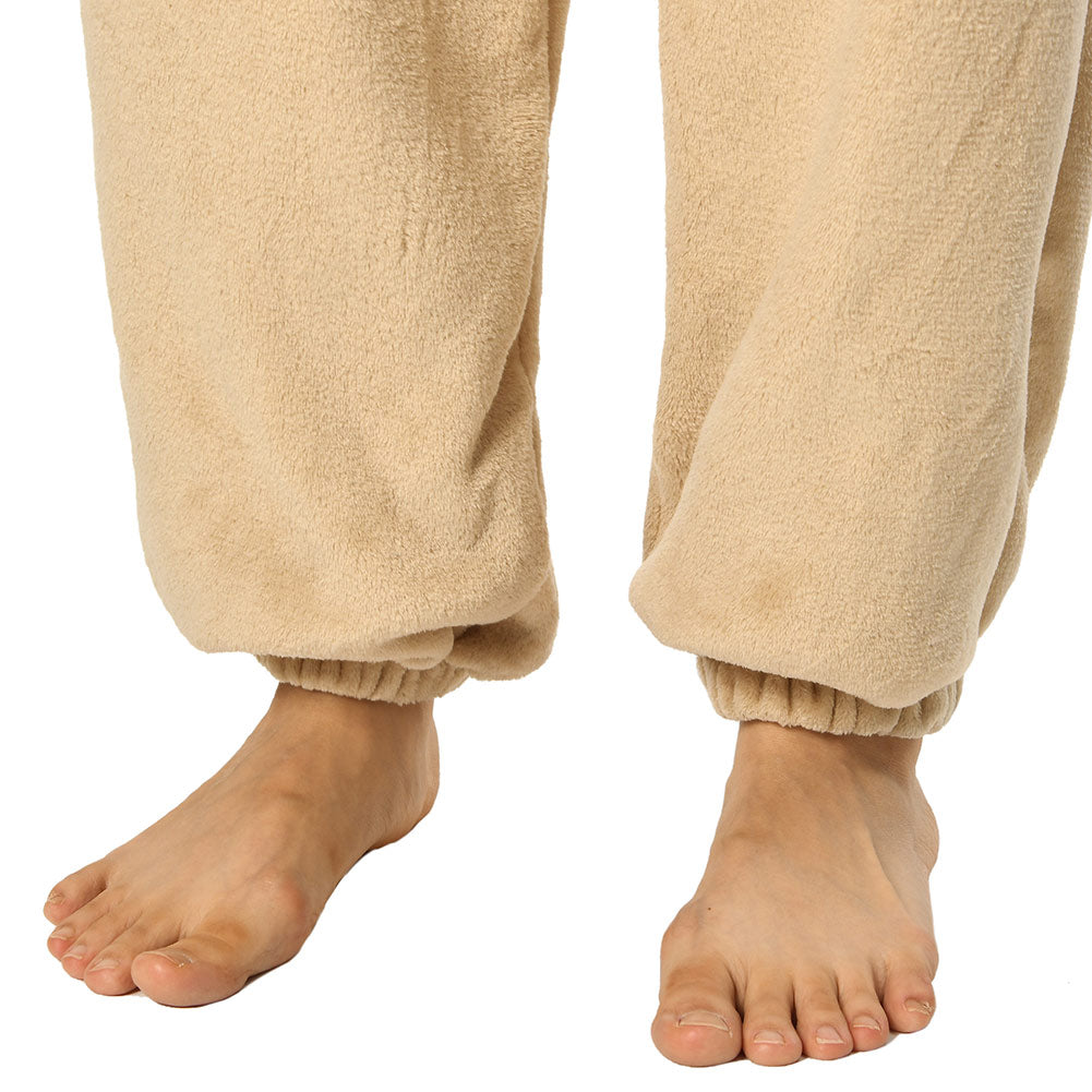 OLAOLA Unisex Adult Plush Bradypod Animals Onesie Pajamas Warm Home One-Piece Sleepwear