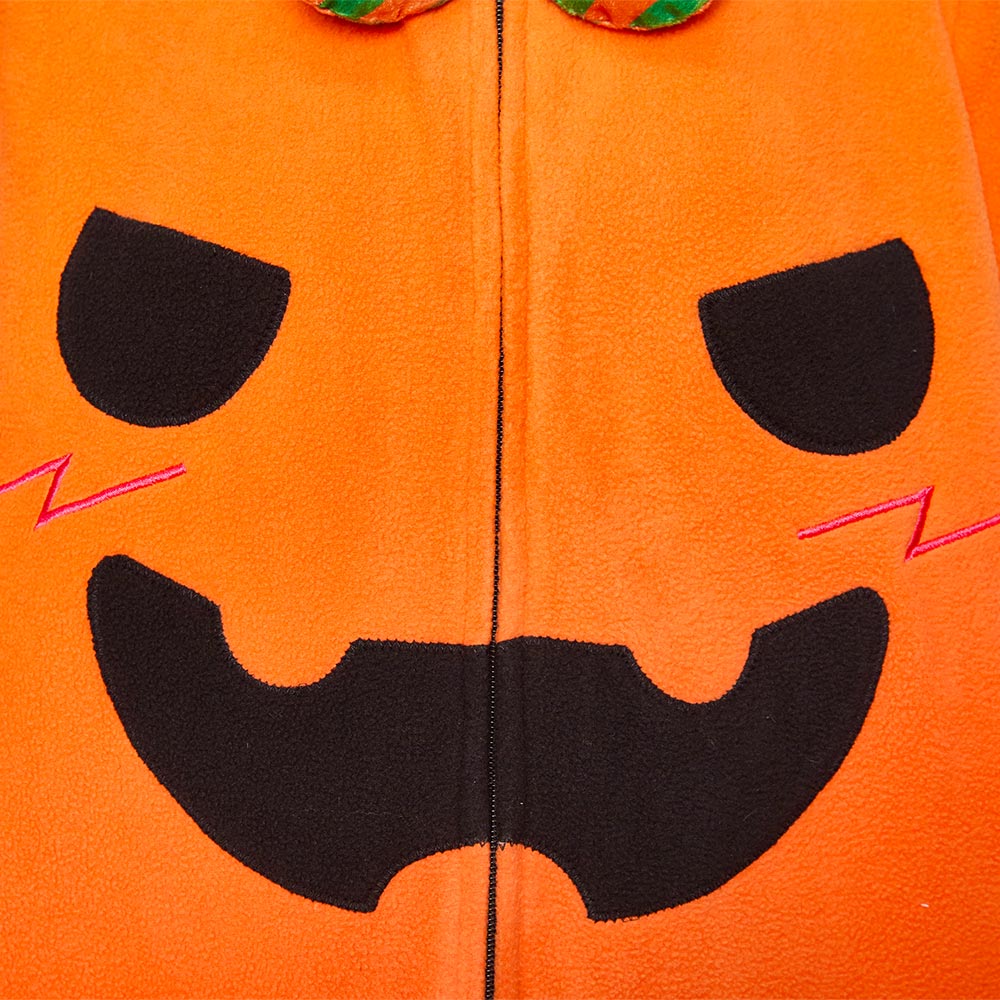 OLAOLA Pumpkin Flannel Pajamas Plush Animals Onesie Adult Soft Sleepwear Christmas Carnival Party Suit