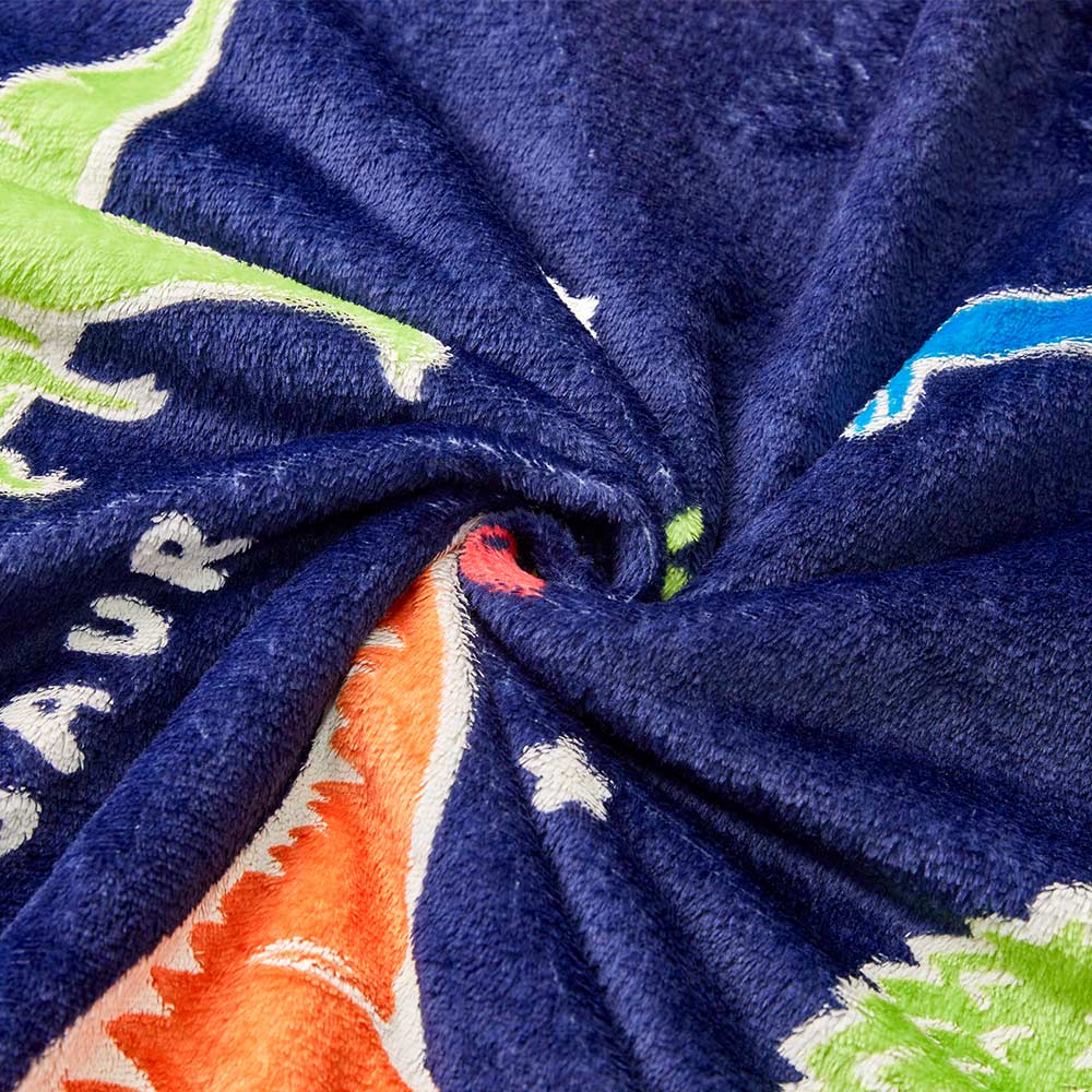 OLAOLA Colorful Dinosaur Cooling Blanket AC Comforters Nap Sleep Soft Bed Couch Sofa Throw Blanket