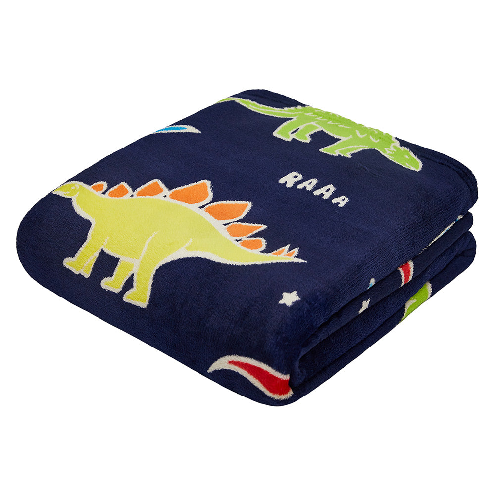OLAOLA Colorful Dinosaur Cooling Blanket AC Comforters Nap Sleep Soft Bed Couch Sofa Throw Blanket