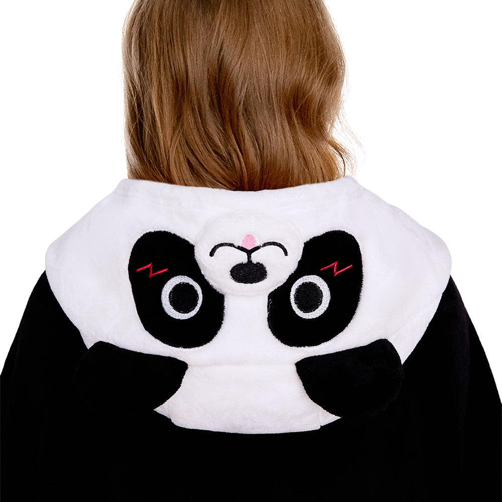 OLAOLA Panda Wearable Hoodie Animals Onesie Oversized Soft Homwear With Giant Pocket For Adult