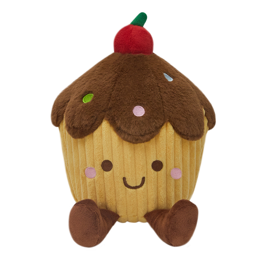 22CM OLAOLA Cherry Cake Plush Toys Soft Kawaii Food Plushie Pillow Hugging Toys Gifts For Kids