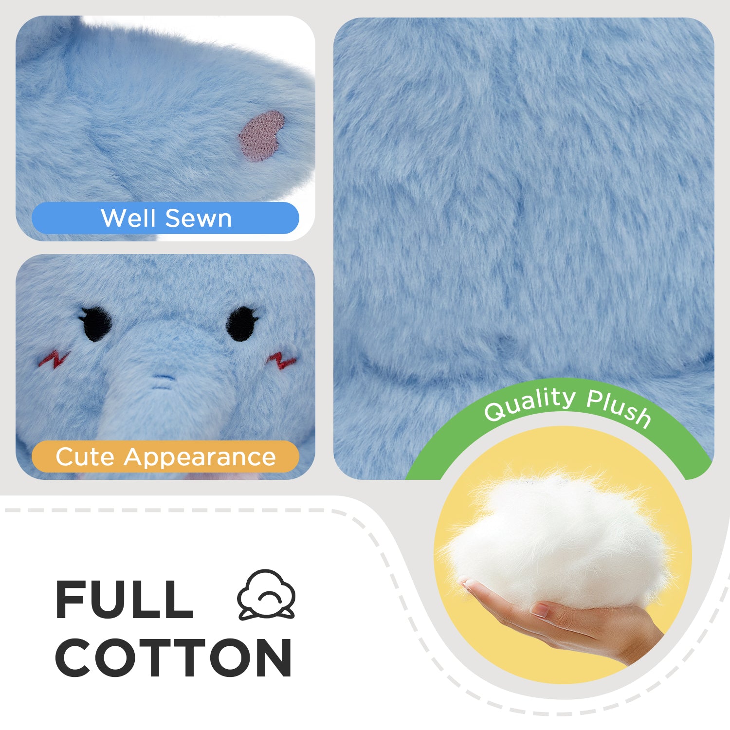 30CM OLAOLA Elephant Original Plush Toys Soft Stuffed Dolls Animals Plushies Birthday Gift