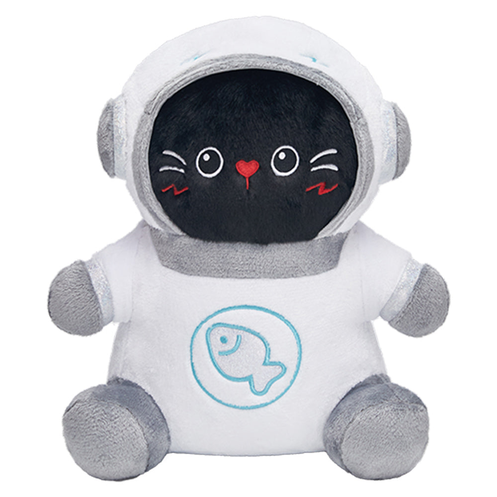 30CM OLAOLA Kawaii Spacesuit Black Cat Plush Toys Soft Stuffed Animals Dolls Pillow For Kids Adult Festival Gift