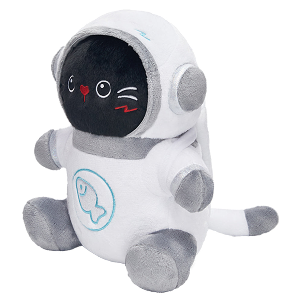 30CM OLAOLA Kawaii Spacesuit Black Cat Plush Toys Soft Stuffed Animals Dolls Pillow For Kids Adult Festival Gift