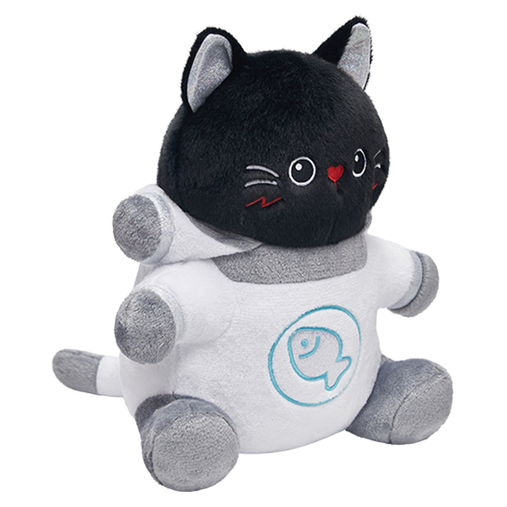 30CM OLAOLA Kawaii Spacesuit Black Cat Plush Toys Soft Stuffed Animals Dolls Pillow For Kids Adult Festival Gift