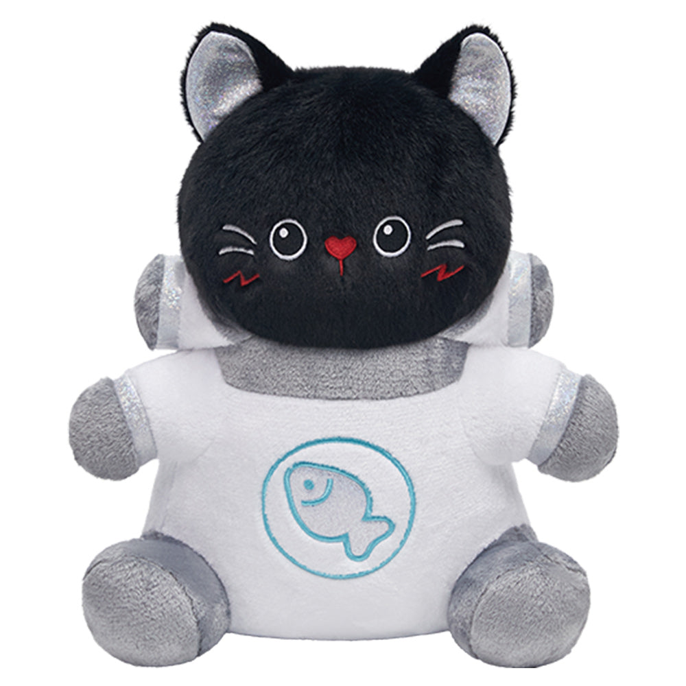 30CM OLAOLA Kawaii Spacesuit Black Cat Plush Toys Soft Stuffed Animals Dolls Pillow For Kids Adult Festival Gift
