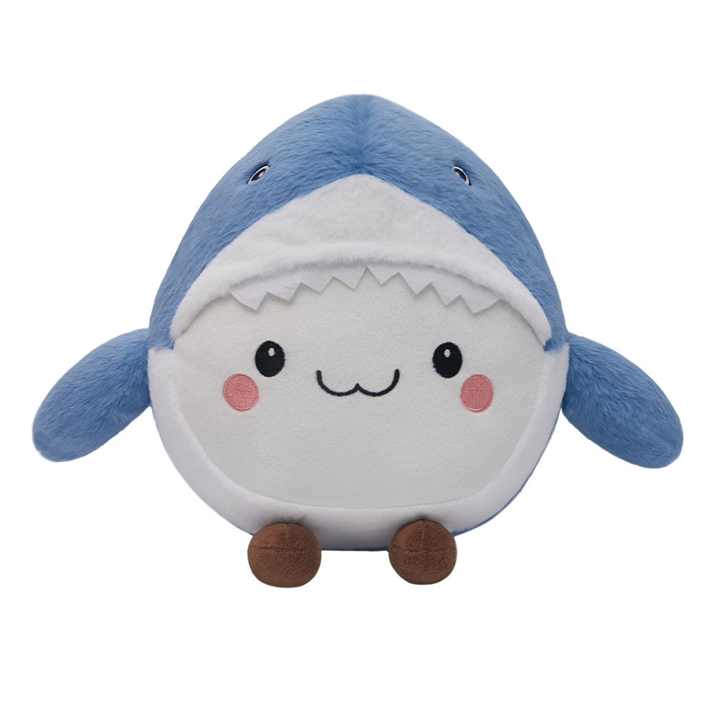 30CM OLAOLA Mini Shark Emotional Stuffed Animals Soft Plush Toys Pillow Cute Plushies For Kids Adults Birthday Gift