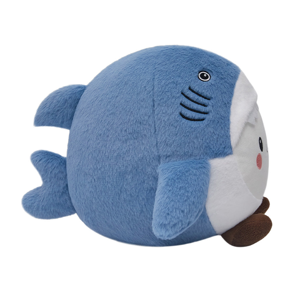 30CM OLAOLA Mini Shark Emotional Stuffed Animals Soft Plush Toys Pillow Cute Plushies For Kids Adults Birthday Gift
