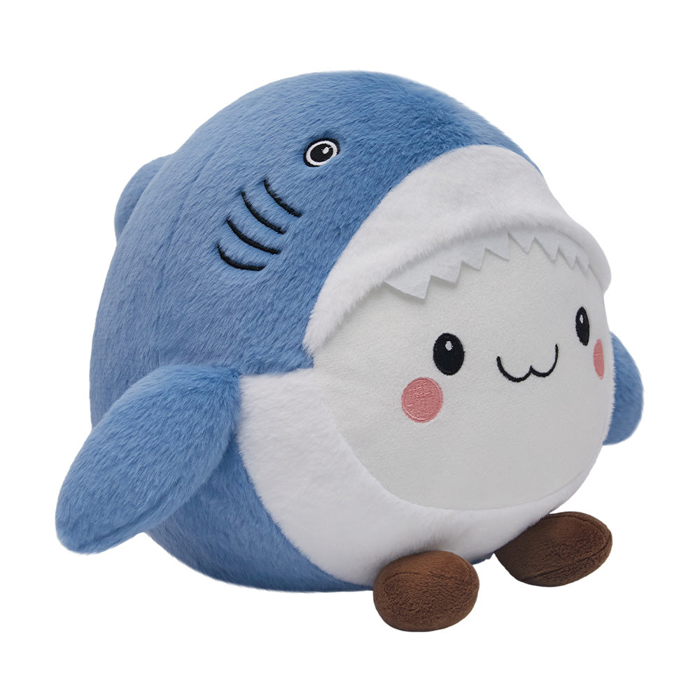 30CM OLAOLA Mini Shark Emotional Stuffed Animals Soft Plush Toys Pillow Cute Plushies For Kids Adults Birthday Gift