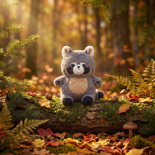 30CM OLAOLA Raccoon Original Plush Toys Soft Stuffed Dolls Animals Plushies Birthday Gift