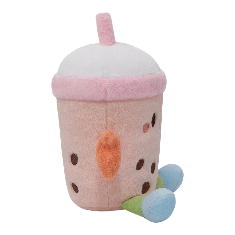 25CM OLAOLA Cute Stuffed Boba Plush Bubble Tea Plushie Pillow Milk Cup Soft Kawaii Food Hugging Toys Gifts For Kids