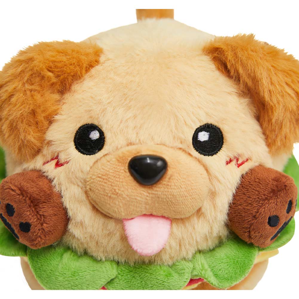 18CM OLAOLA Original Cute Hamburger Puppy Dog Dolls Soft Stuffed Dolls Animals Food Plush Toys Plushies Birthday Gift