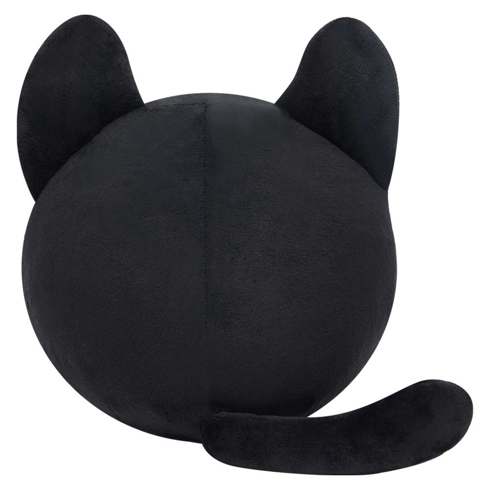 27CM OLAOLA Original Cute Black Cat Heart Dolls Soft Stuffed Dolls Animals Plush Toys Valentine Plushies Birthday Gift