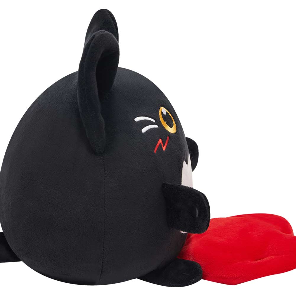 27CM OLAOLA Original Cute Black Cat Heart Dolls Soft Stuffed Dolls Animals Plush Toys Valentine Plushies Birthday Gift