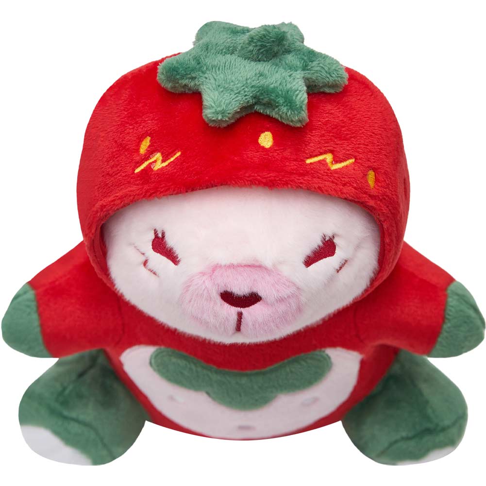 32CM OLAOLA Kawaii Strawberry Capybara Dinosaur Original Plush Toys Soft Stuffed Dolls Animals Dino Plushies Birthday Gift