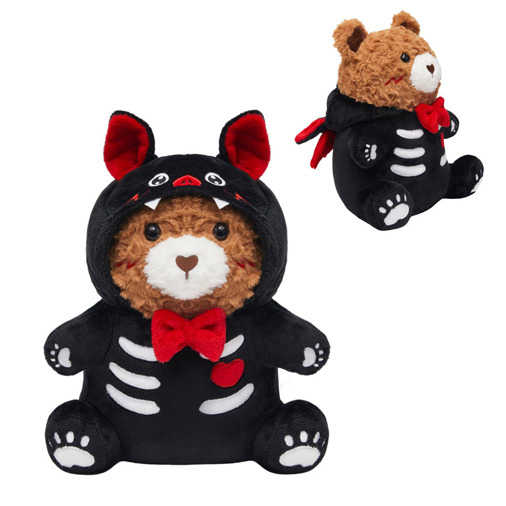 37CM OLAOLA Original Cute Bear Bat Pajamas Plushies Soft Stuffed Dolls Animals Toys Halloween Birthday Gift