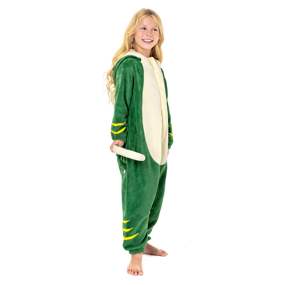 OLAOLA Kids Snake Animal Onesie Plush Soft Flannel Warm Home Pajamas One-Piece Sleepwear