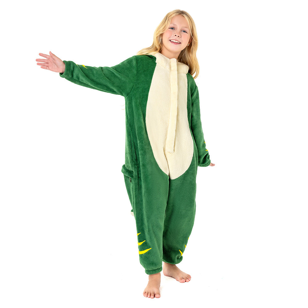 OLAOLA Kids Snake Animal Onesie Plush Soft Flannel Warm Home Pajamas One-Piece Sleepwear