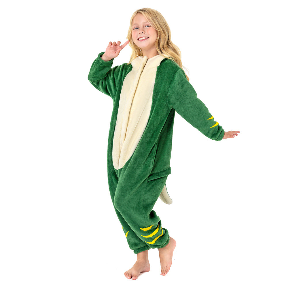 OLAOLA Kids Snake Animal Onesie Plush Soft Flannel Warm Home Pajamas One-Piece Sleepwear