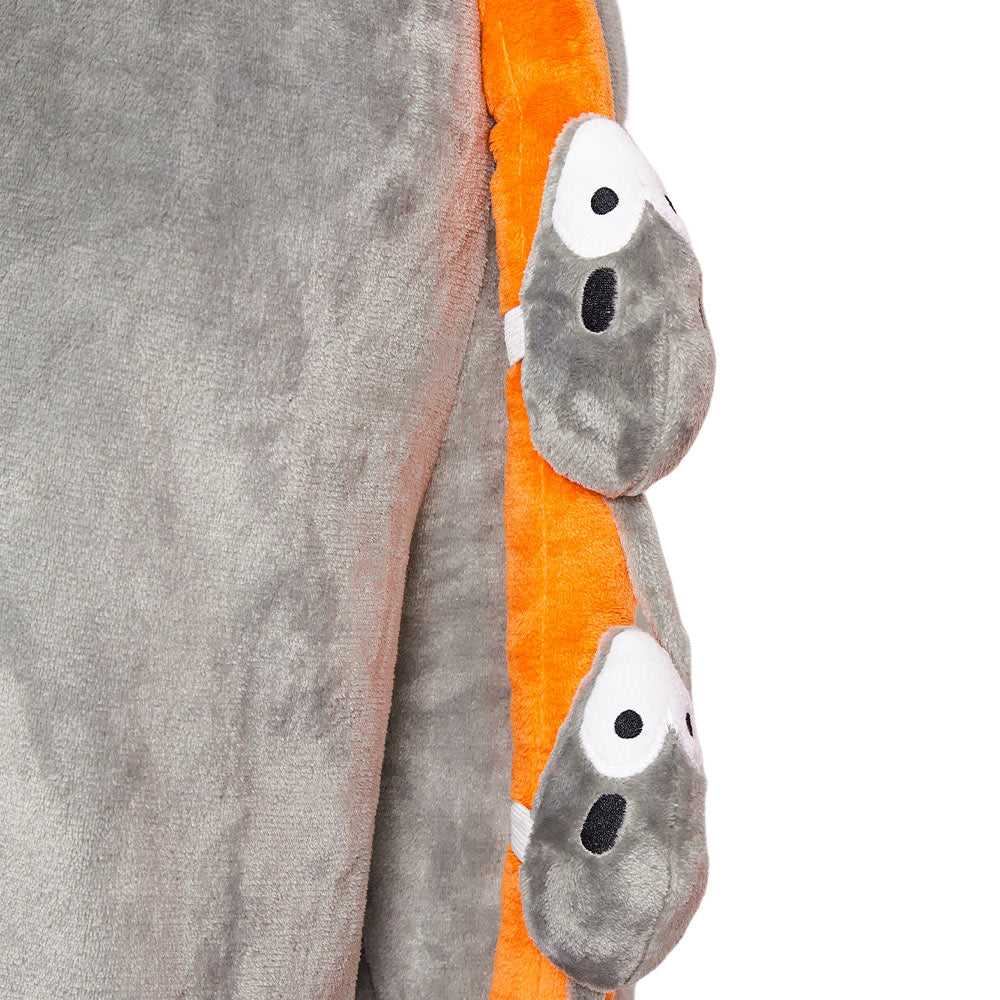 OLAOLA Opossum Pajamas Animals Onesie Plush Warm Home One Piece For Adult Unisex Halloween Costume