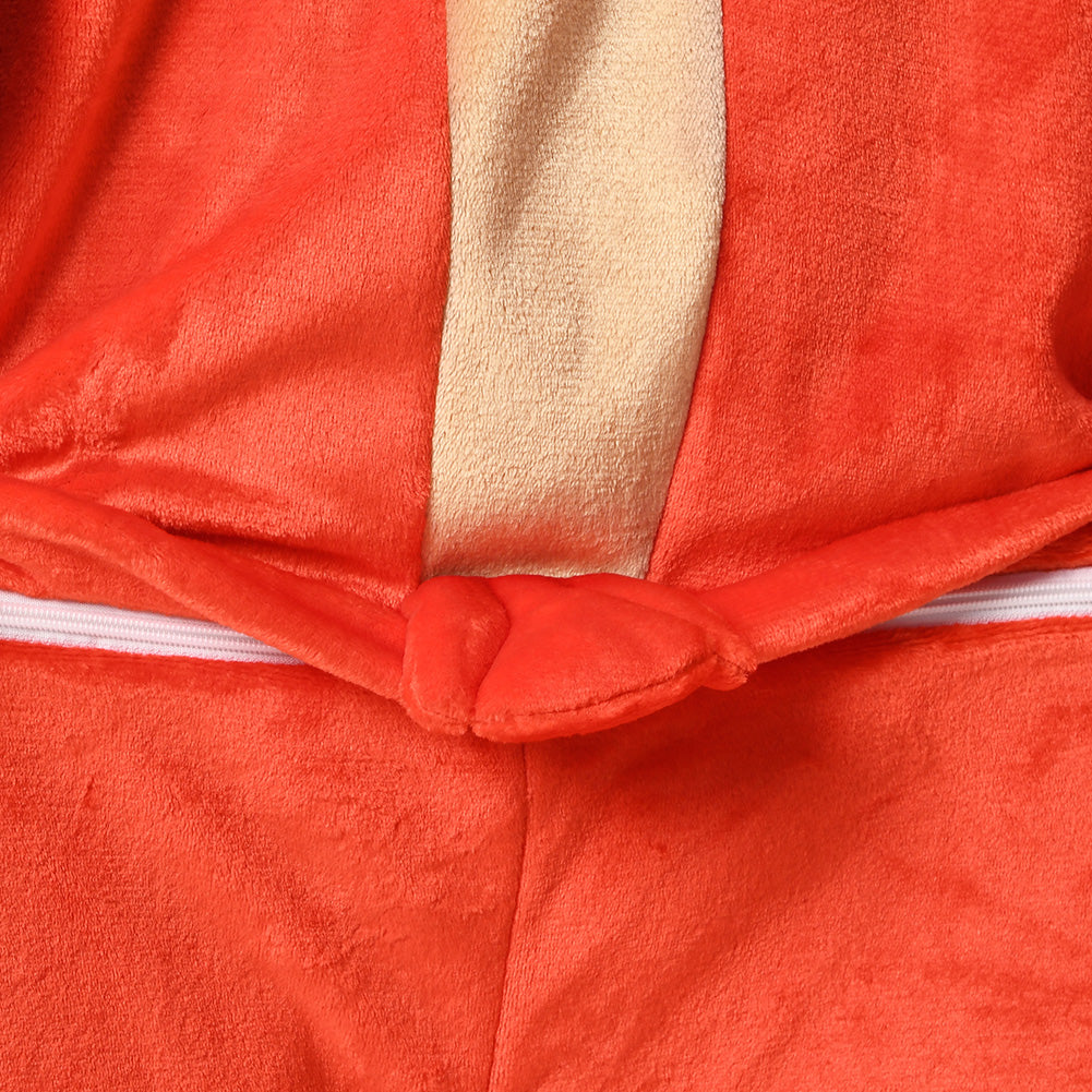 OLAOLA Unisex Adult Plush Crayfish Animals Onesie Pajamas Warm Home One-Piece Sleepwear