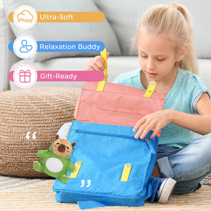 15CM OLAOLA Dinosaur Keychain Plush Toys Soft Stuffed Dolls Animals Props Plushies Birthday Gift