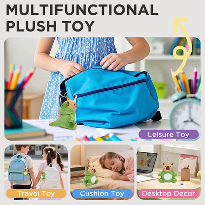 15CM OLAOLA Dinosaur Keychain Plush Toys Soft Stuffed Dolls Animals Props Plushies Birthday Gift