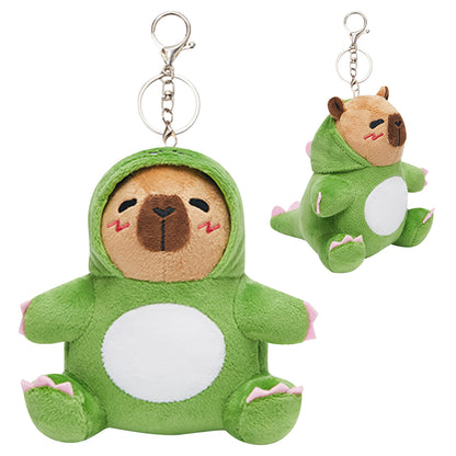 15CM OLAOLA Dinosaur Keychain Plush Toys Soft Stuffed Dolls Animals Props Plushies Birthday Gift