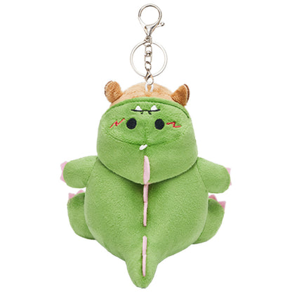 15CM OLAOLA Dinosaur Keychain Plush Toys Soft Stuffed Dolls Animals Props Plushies Birthday Gift