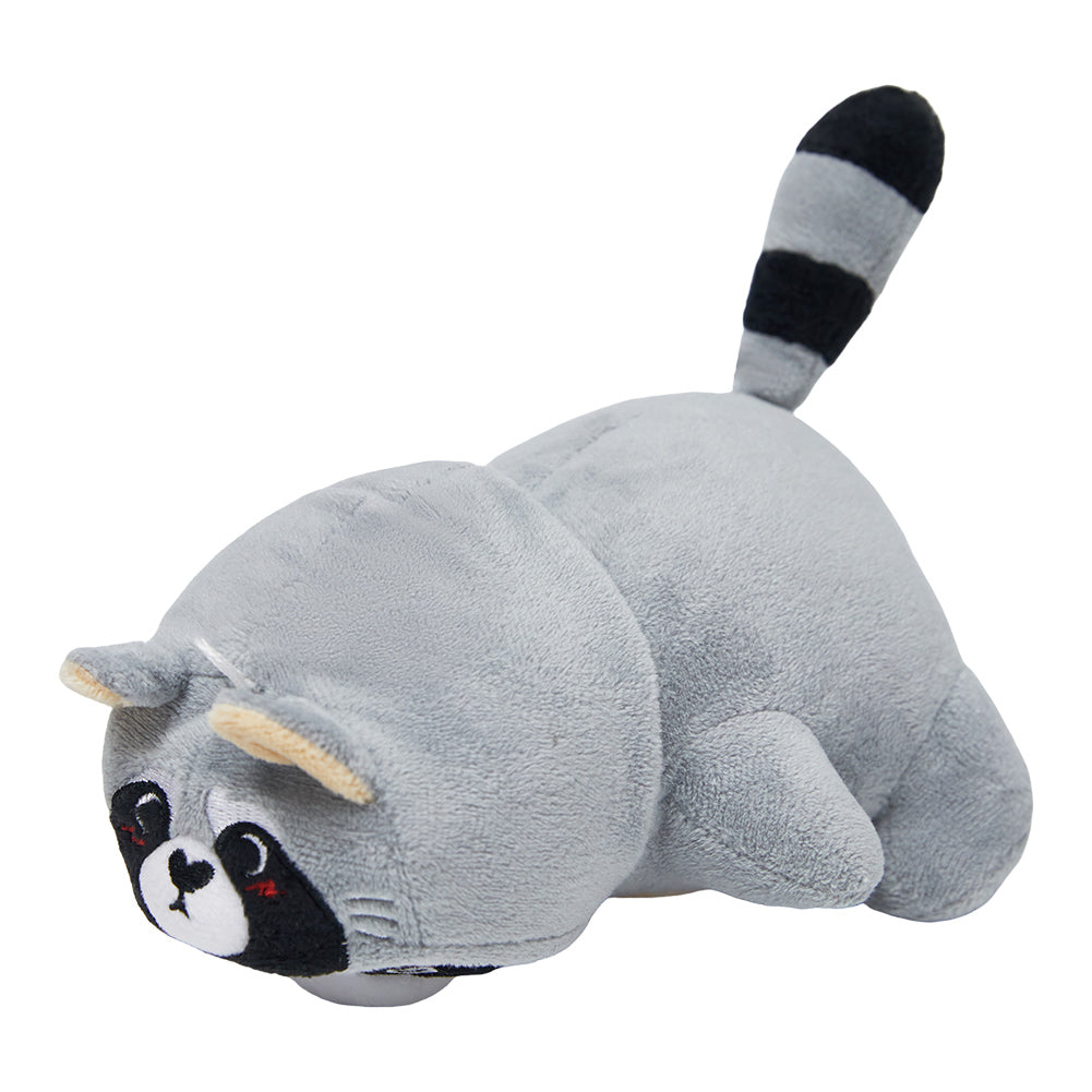 18CM OLAOLA Raccoon Keychain ​Plush Toys Soft Stuffed Dolls Animals Props Plushies Birthday Gift