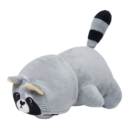 18CM OLAOLA Raccoon Keychain ​Plush Toys Soft Stuffed Dolls Animals Props Plushies Birthday Gift
