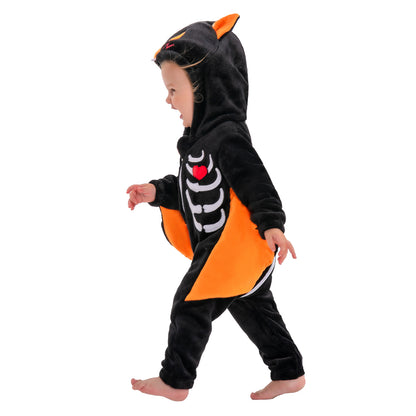 OLAOLA Baby Bat Animal Onesie Toddler Romper Plush Dress Up Infant Outfits Halloween Cosplay Costume