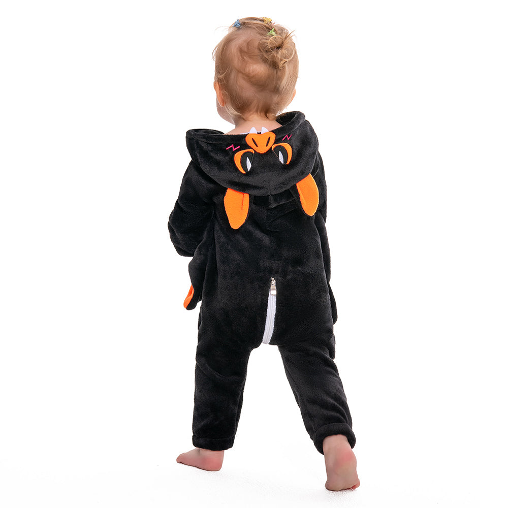 OLAOLA Baby Bat Animal Onesie Toddler Romper Plush Dress Up Infant Outfits Halloween Cosplay Costume