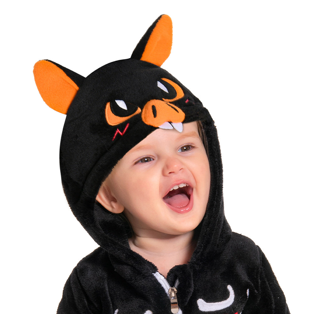 OLAOLA Baby Bat Animal Onesie Toddler Romper Plush Dress Up Infant Outfits Halloween Cosplay Costume