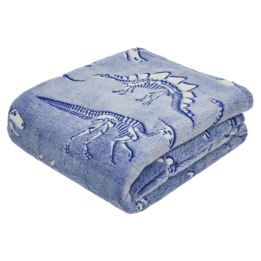 OLAOLA Dinosaur Fossil Cooling Blanket AC Comforters Nap Sleep Soft Bed Couch Sofa Throw Blanket