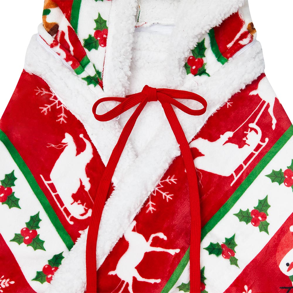 OLAOLA Christmas Tree Elk Snowmen Flannel Blanket Warm Fuzzy Soft Bed Couch Sofa Throw Blanket