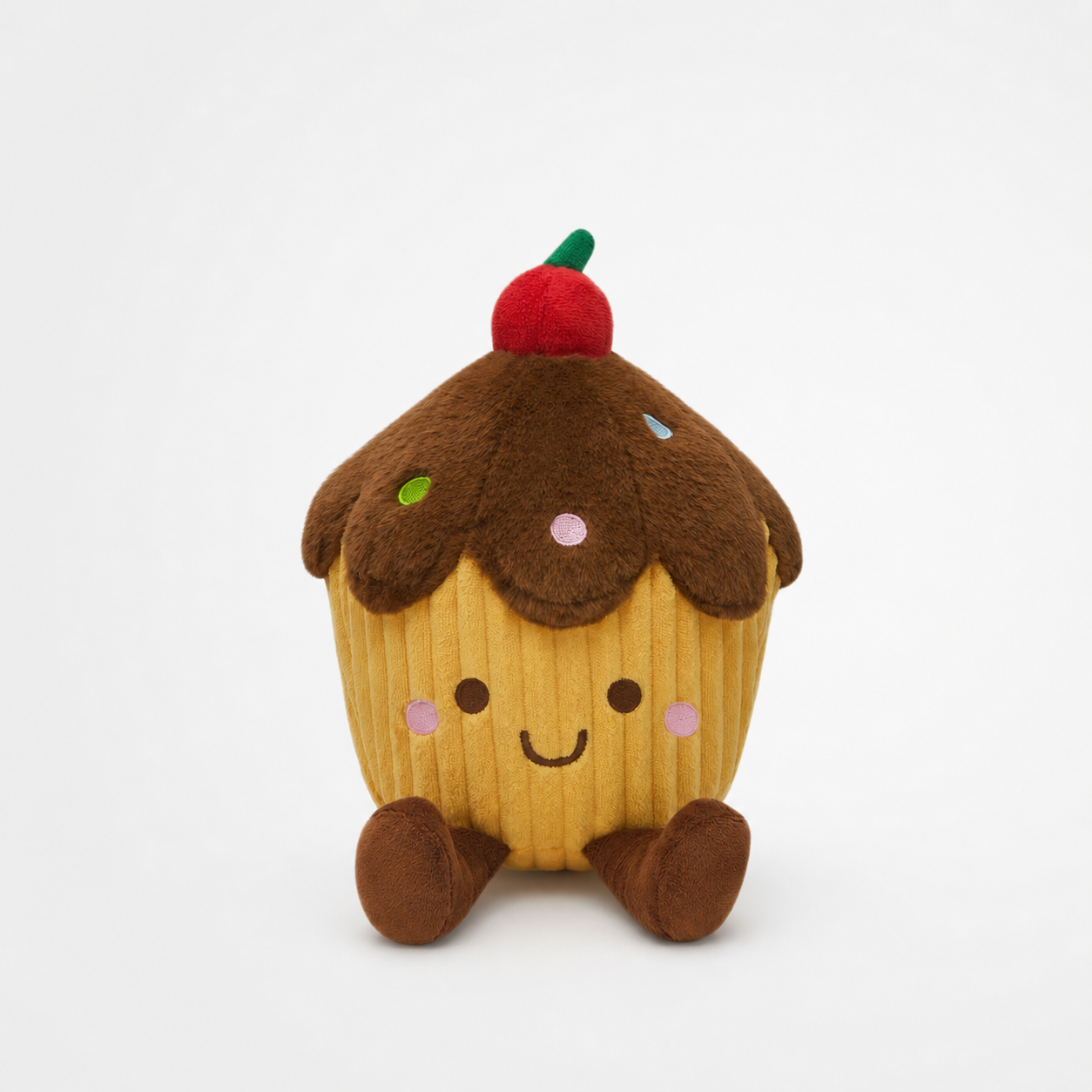 22CM OLAOLA Cherry Cake Plush Toys Soft Kawaii Food Plushie Pillow Hugging Toys Gifts For Kids