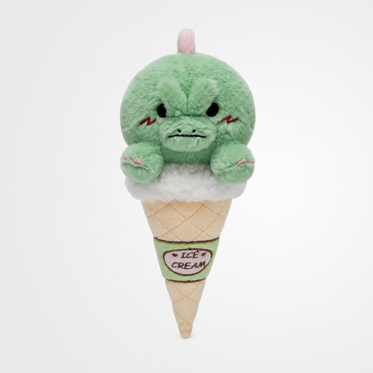 22CM OLAOLA Dinosaur Ice Cream Cosplay Plush Toys Cartoon Soft Stuffed Dolls Mascot Birthday Xmas Gift