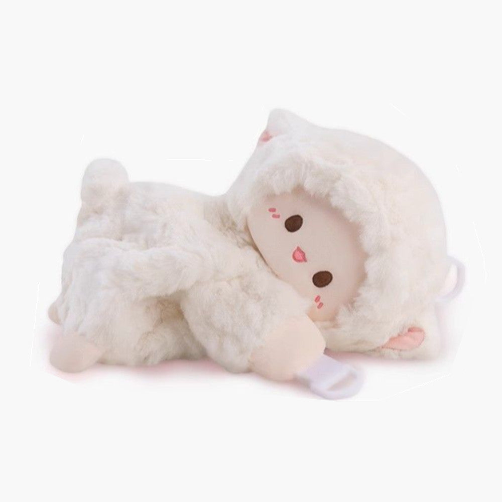 28CM Cute Plush Sheep Crossbody Handbag Stuffed Animal Backpack Kawaii Bag Halloween Christmas Gift For Adult Kids