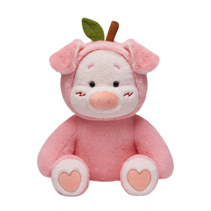   28CM OLAOLA Pink Peach Pig Original Plush Toys Soft Stuffed Dolls Animals Plushies Birthday Gift