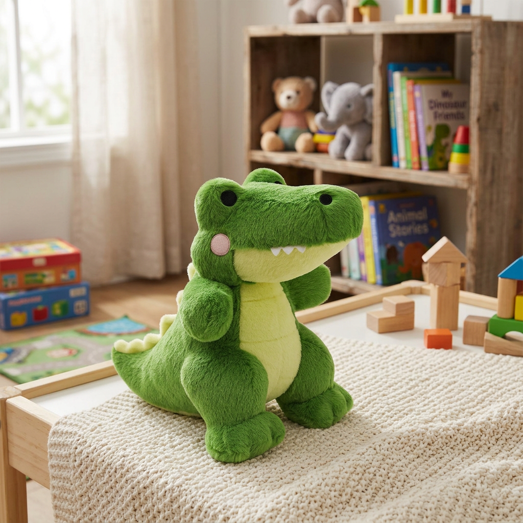 30CM OLAOLA Alligator Stuffed Animals Crocodile Plush Toy Sofy Plushies For Kids Adults Birthday Gift